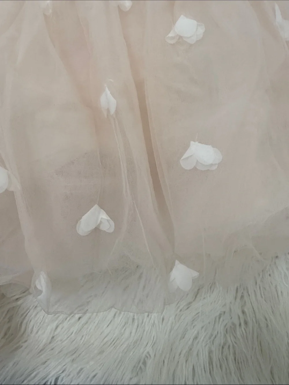 Soft Pink Ruffle Crib pillow and Canopy Set - Monique Lullier for Pottery Barn